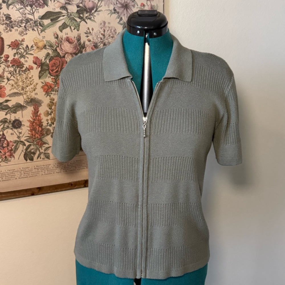 Zip-Up Sweater